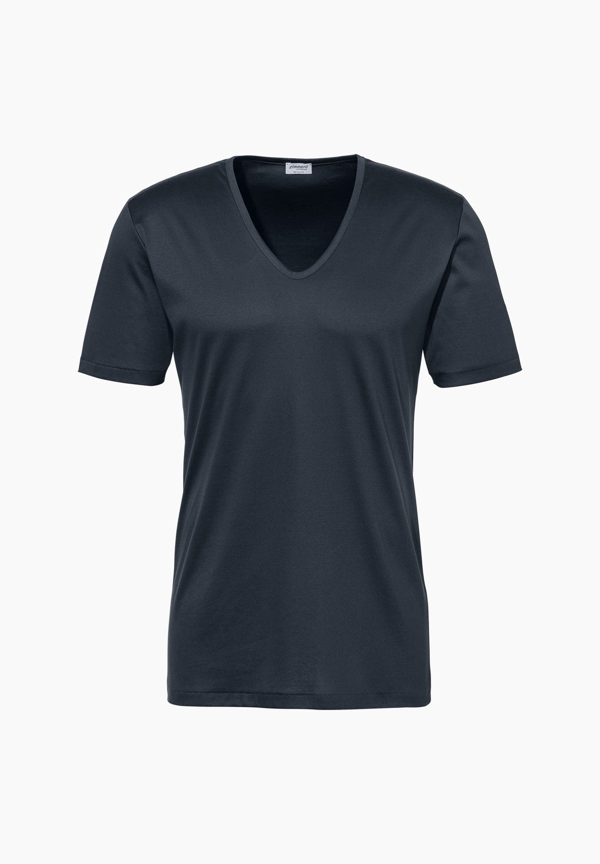 Sea Island | T-Shirt kurzarm V-Ausschnitt - midnight navy