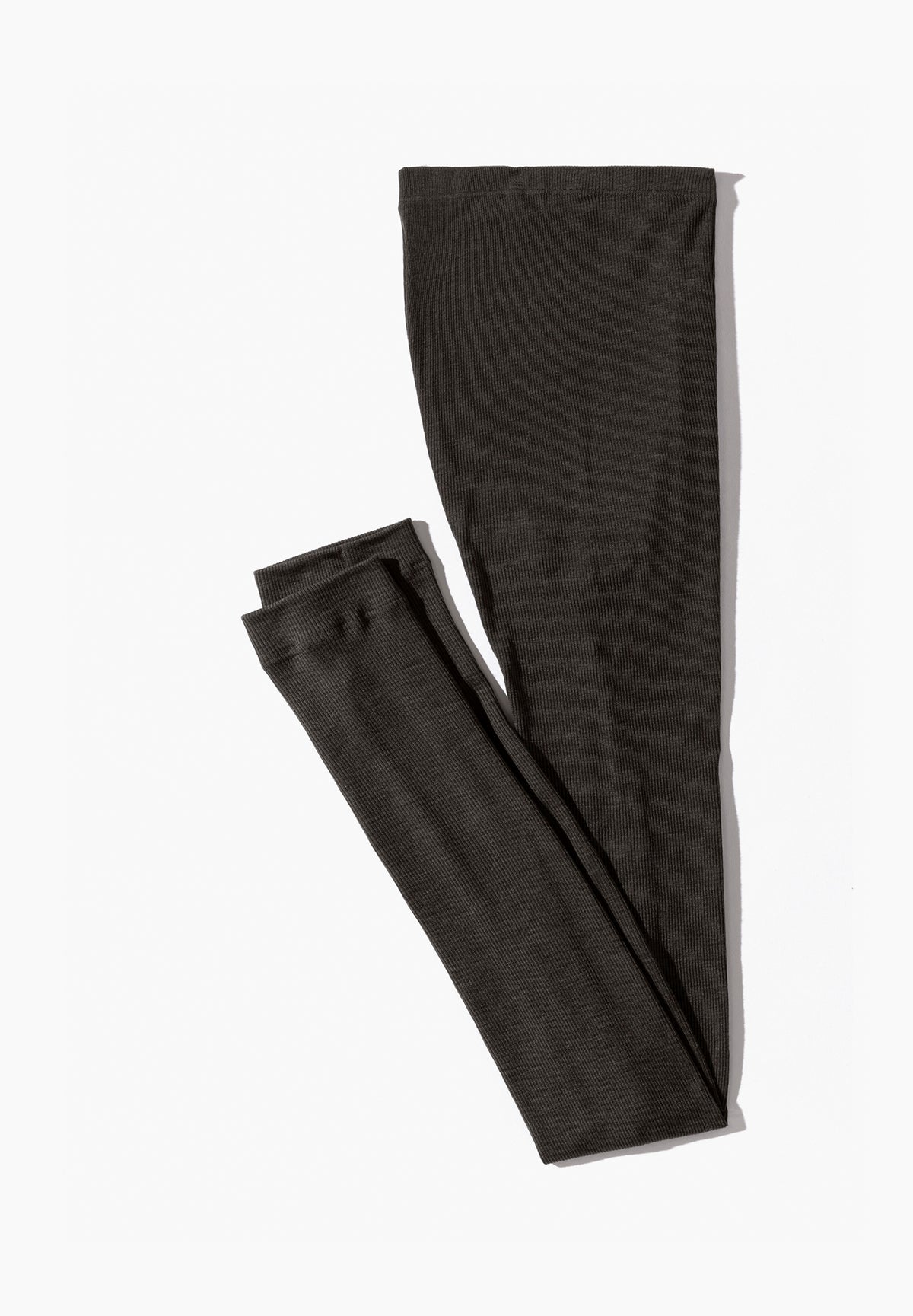 Wool &amp; Silk | Leggings - black olive