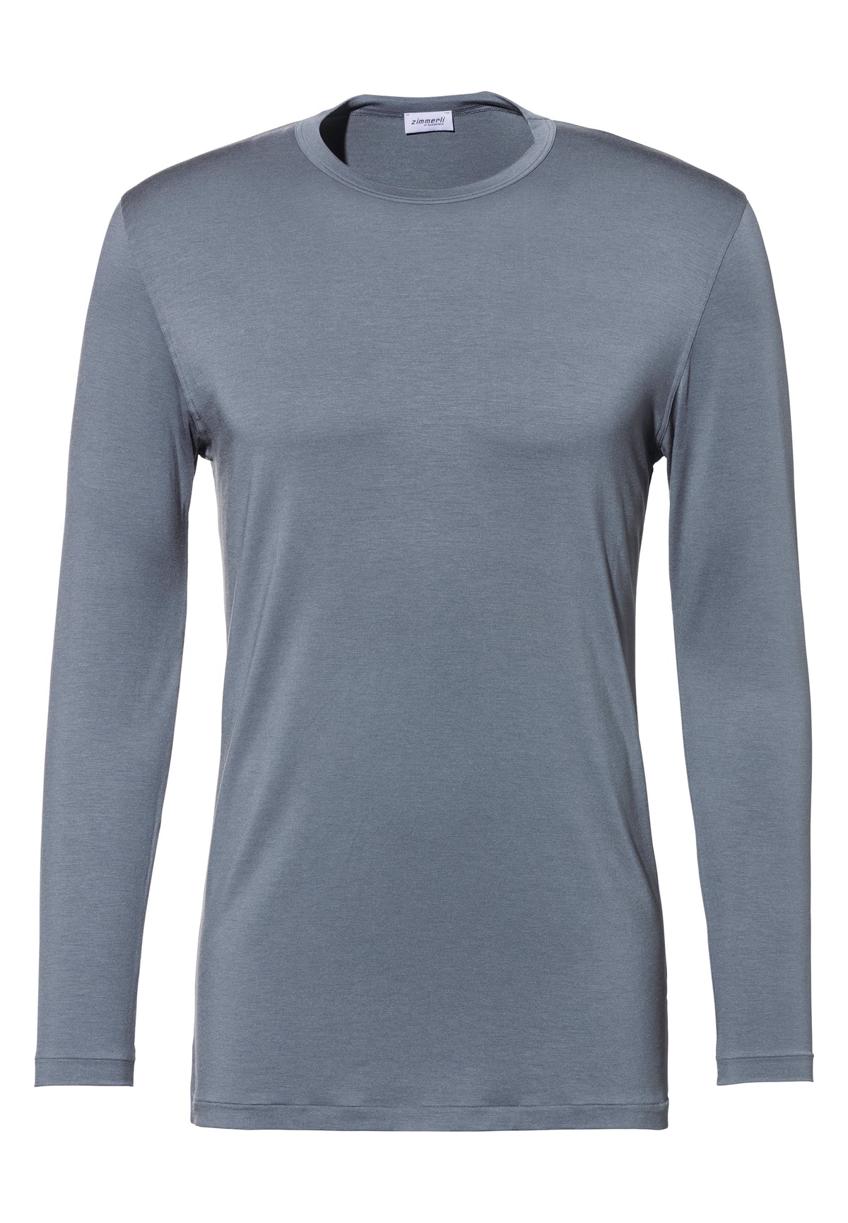 Cozy Comfort | T-Shirt Long Sleeve - steel blue