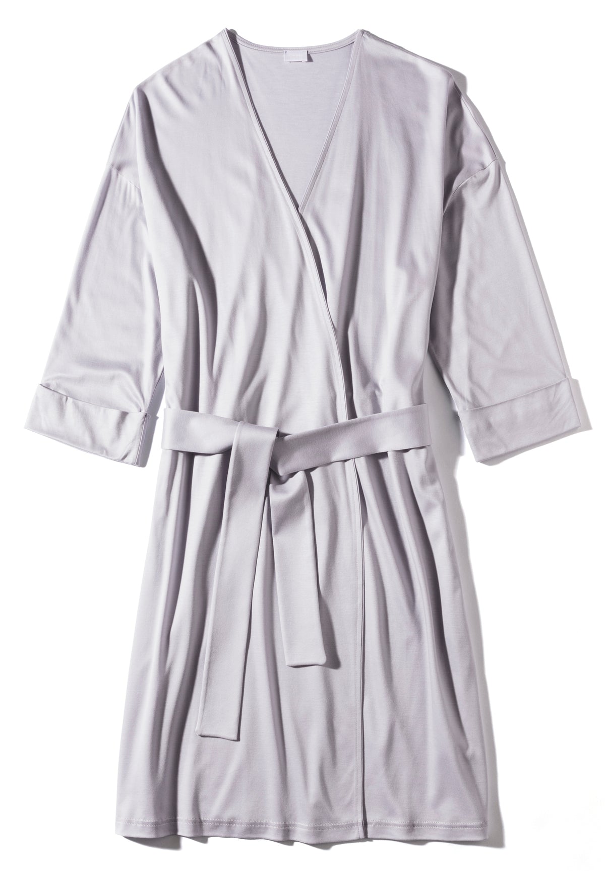 Sustainable Luxury | Robe de chambre courte - soft lilac