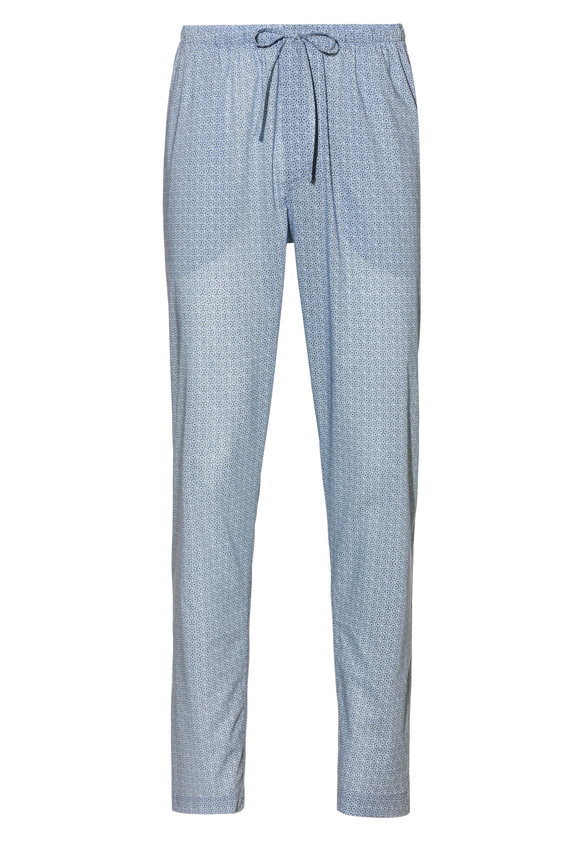 Cotton Voile Print | Pantalon - ditsy-geo light blue