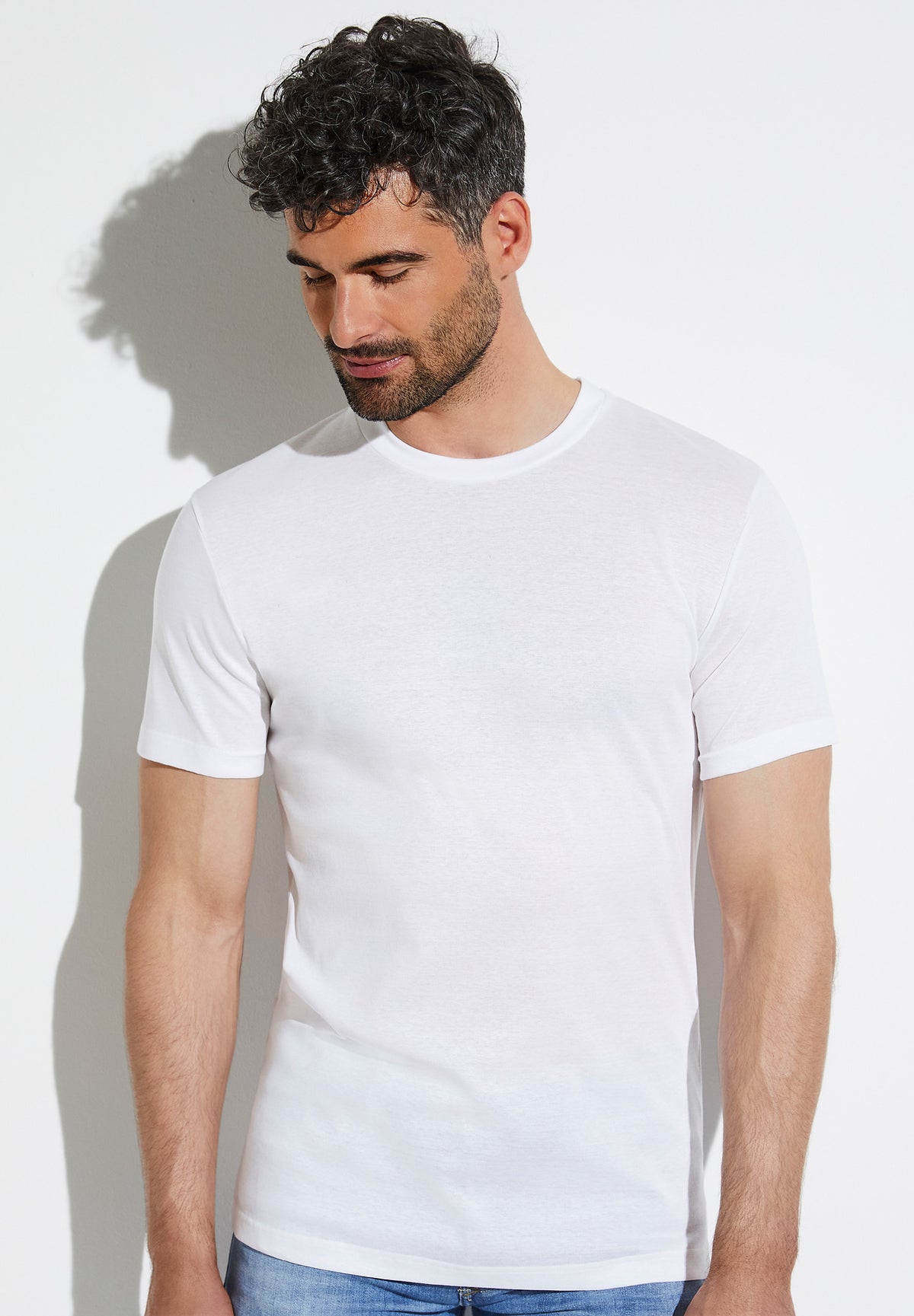 Business Class | T-Shirt à manches courtes - white