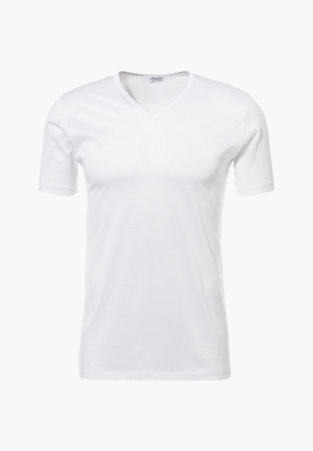 Royal Classic | T-Shirt kurzarm V-Ausschnitt - white