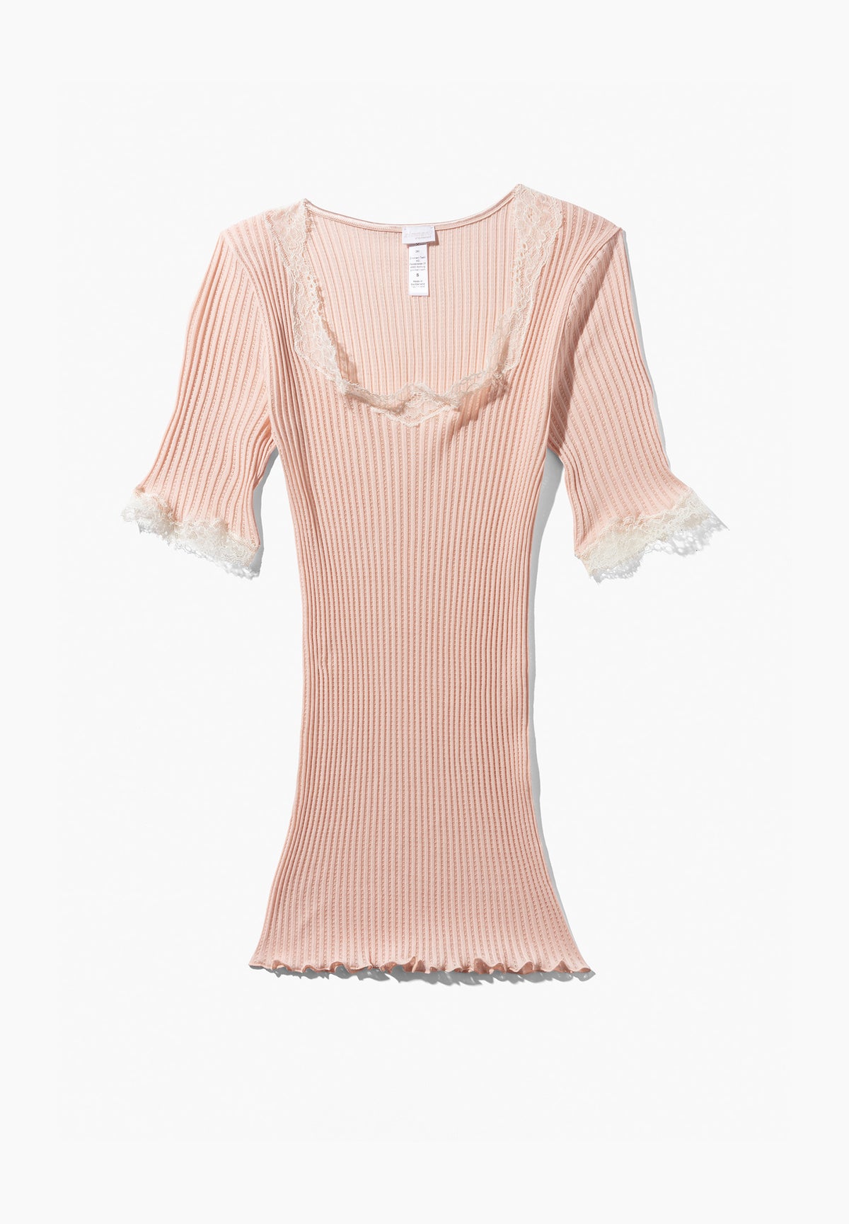 Maude Privé | T-Shirt kurzarm - blush