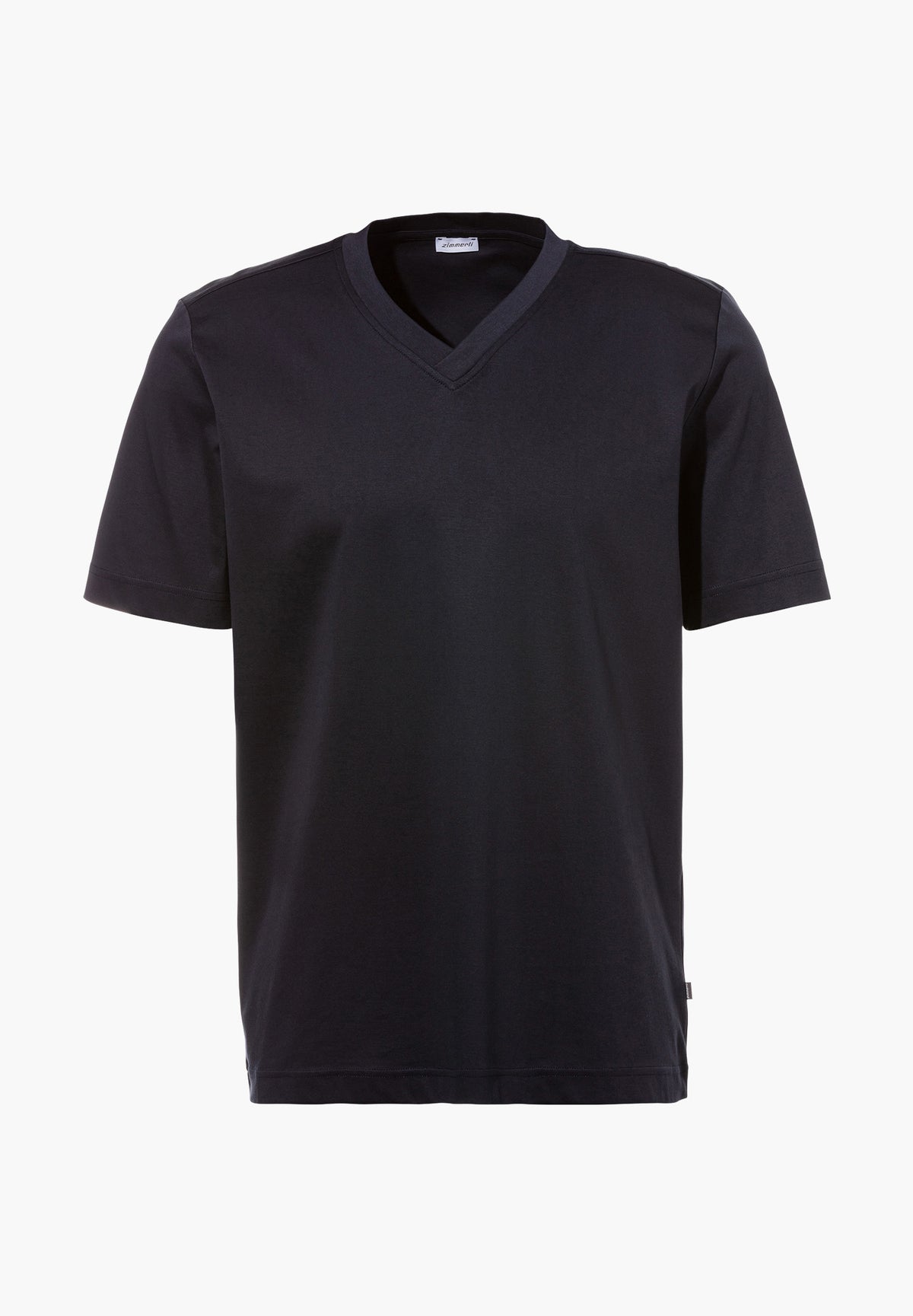 Supreme Green Cotton | T-Shirt à manches courtes col en V - navy
