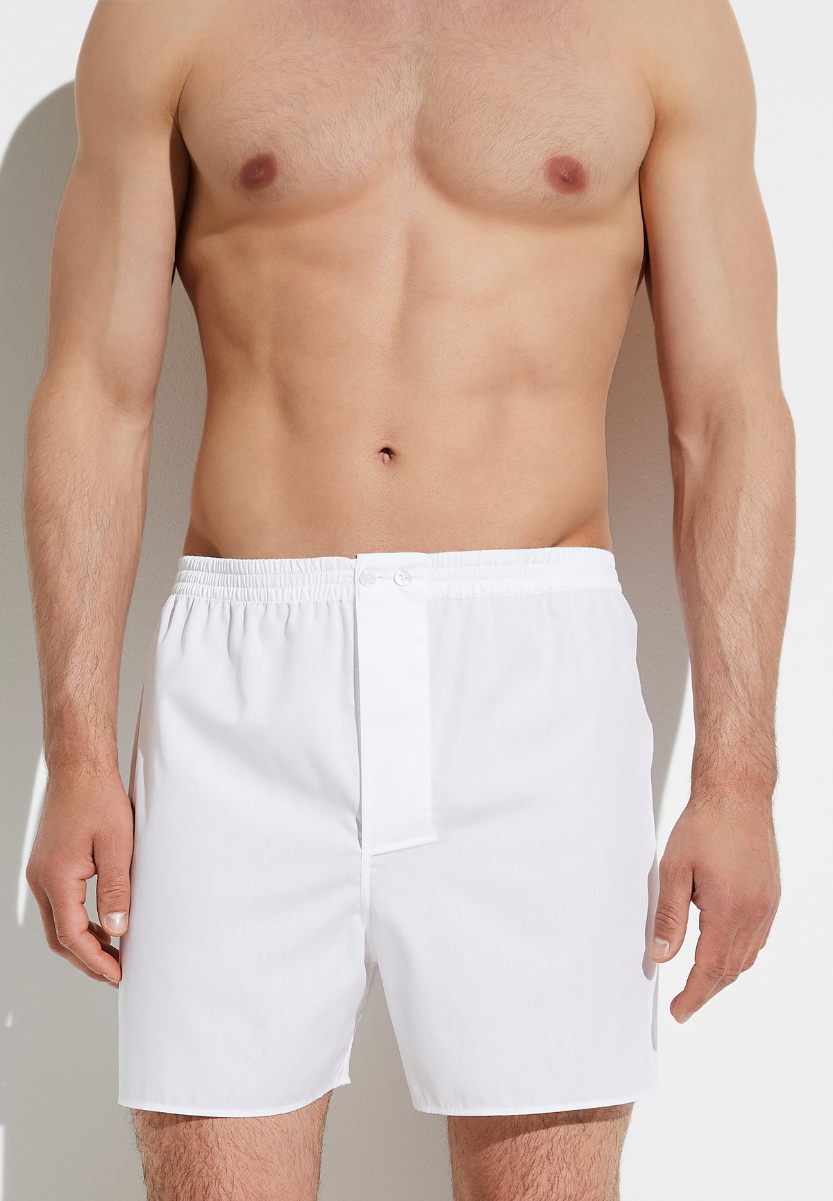 Fil à Fil Cotton | Boxer Shorts - white