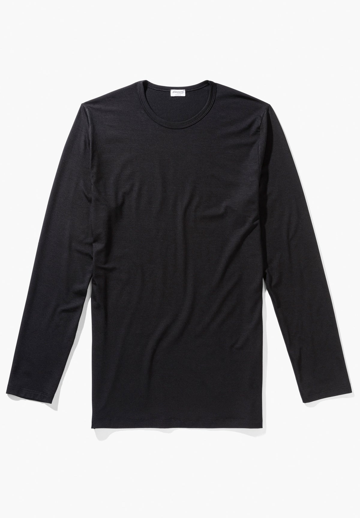 Pureness | T-Shirt langarm - black
