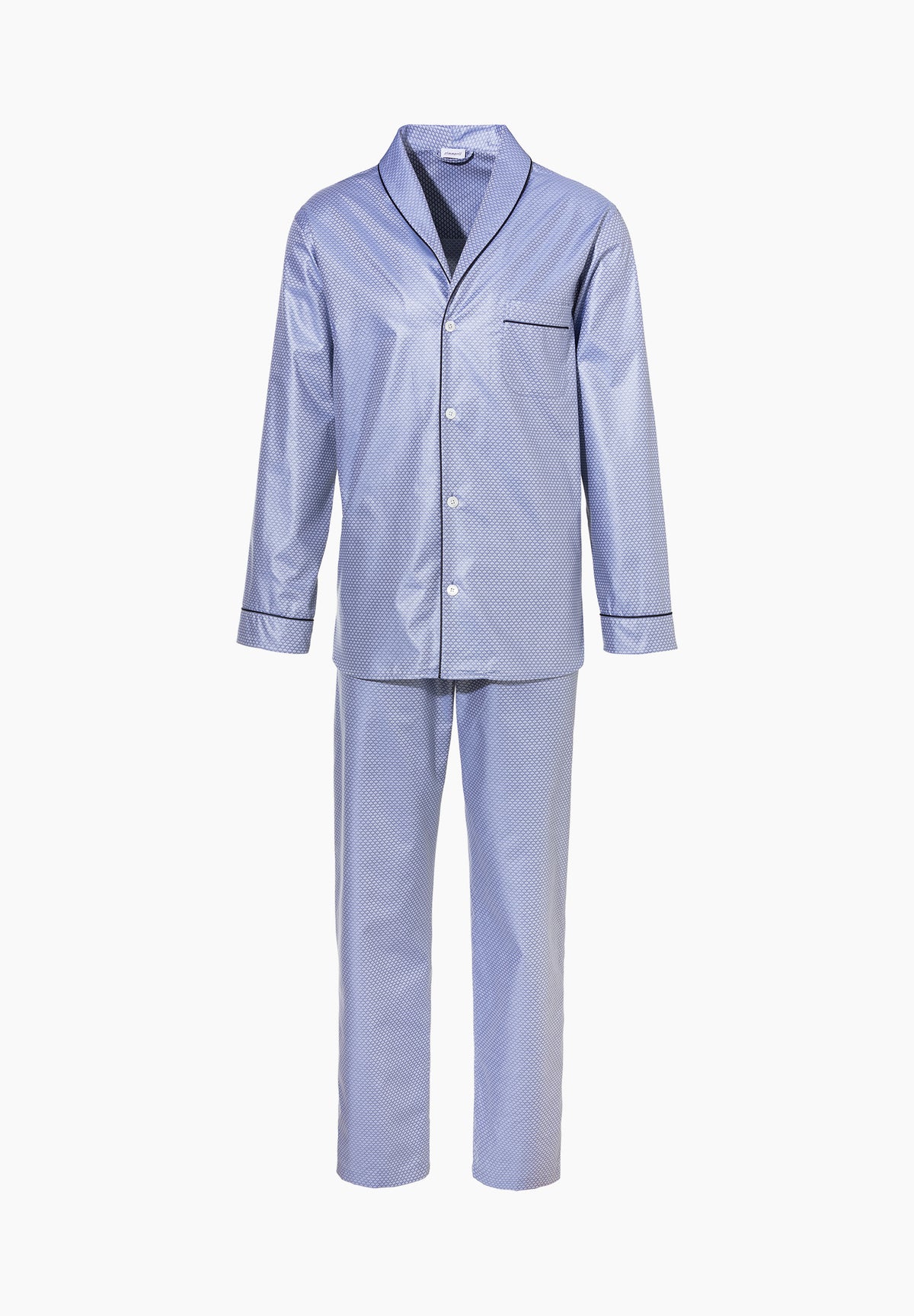 Luxury Jaquards | Pyjama lang - blue horizon
