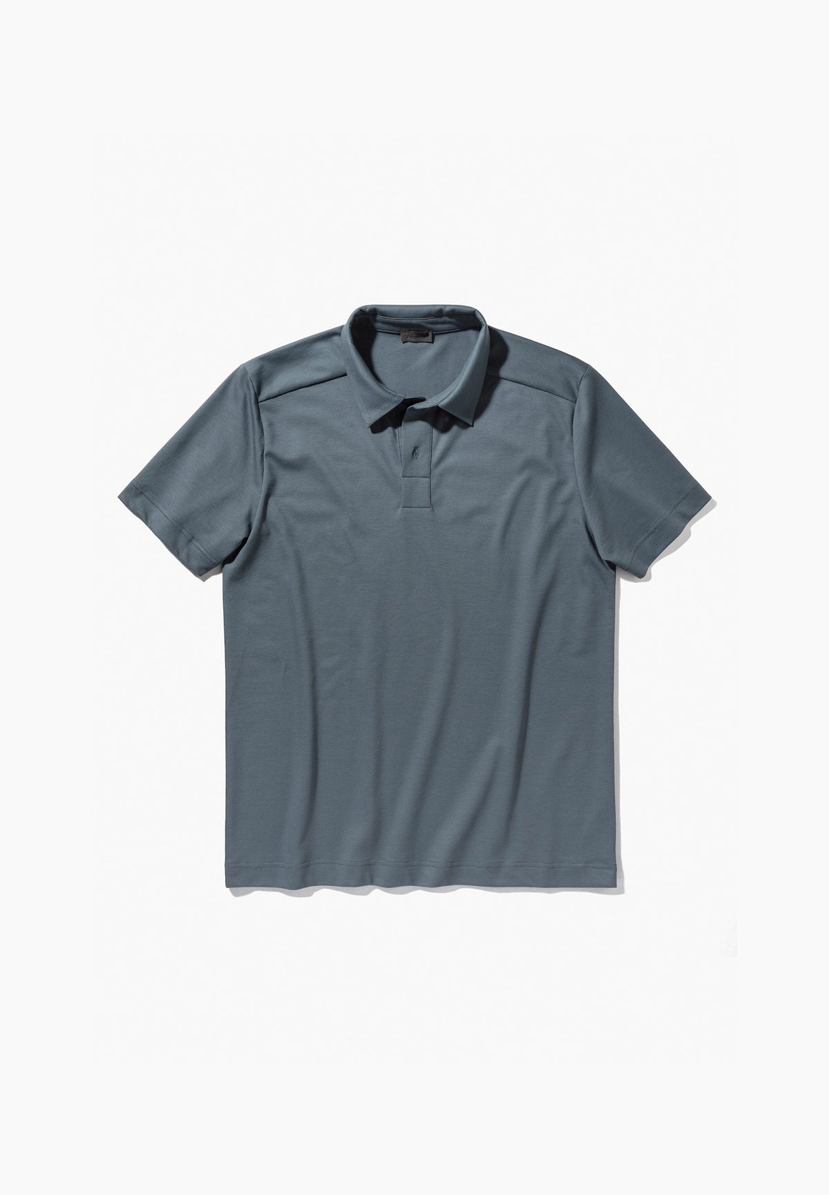 Piqué Lounge | Poloshirt kurzarm - steel blue