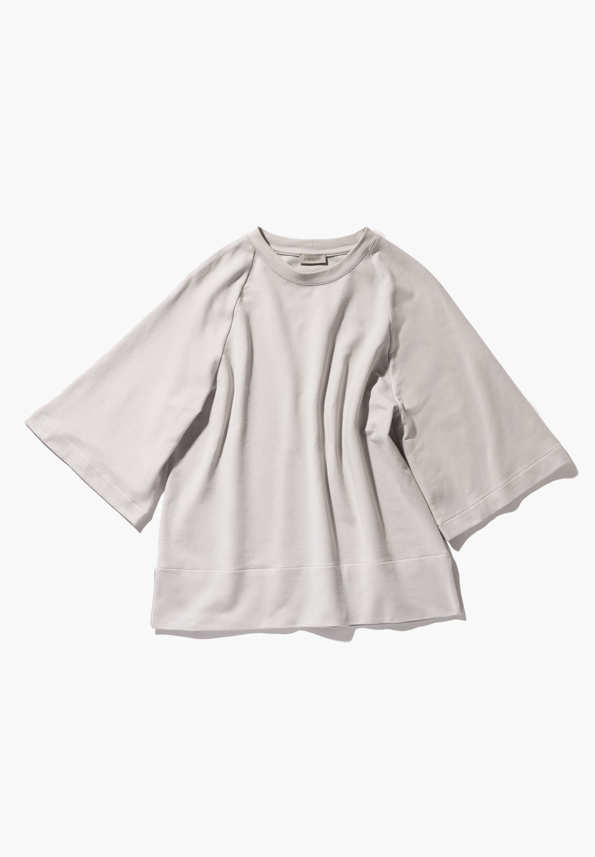 Summer Lounge | T-Shirt 3/4 Sleeve - light grey