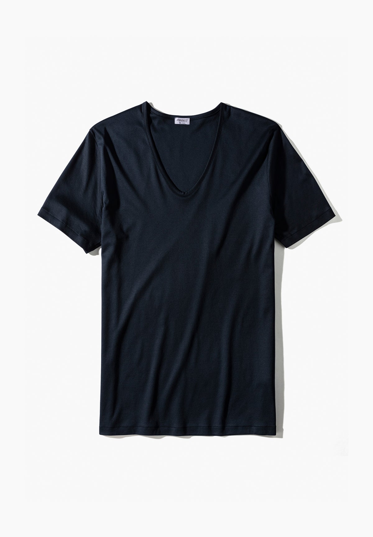 Sea Island | T-Shirt kurzarm V-Ausschnitt - twilight blue