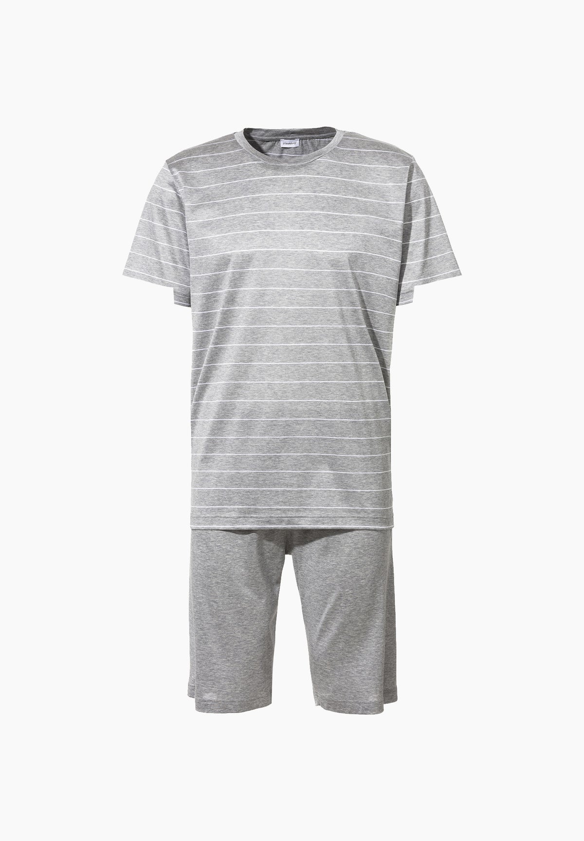 Filodiscozia Stripes | Pyjama kurz - light grey