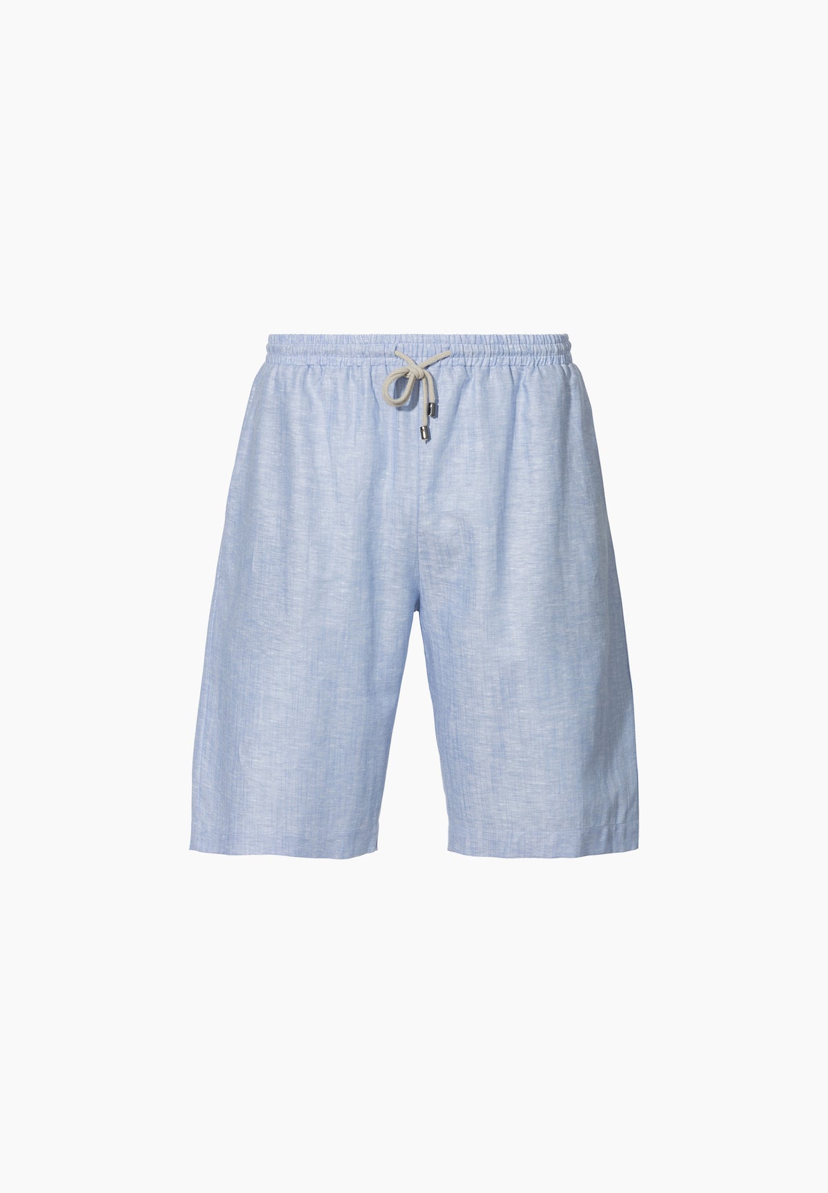 Linen Blend | Shorts - light blue