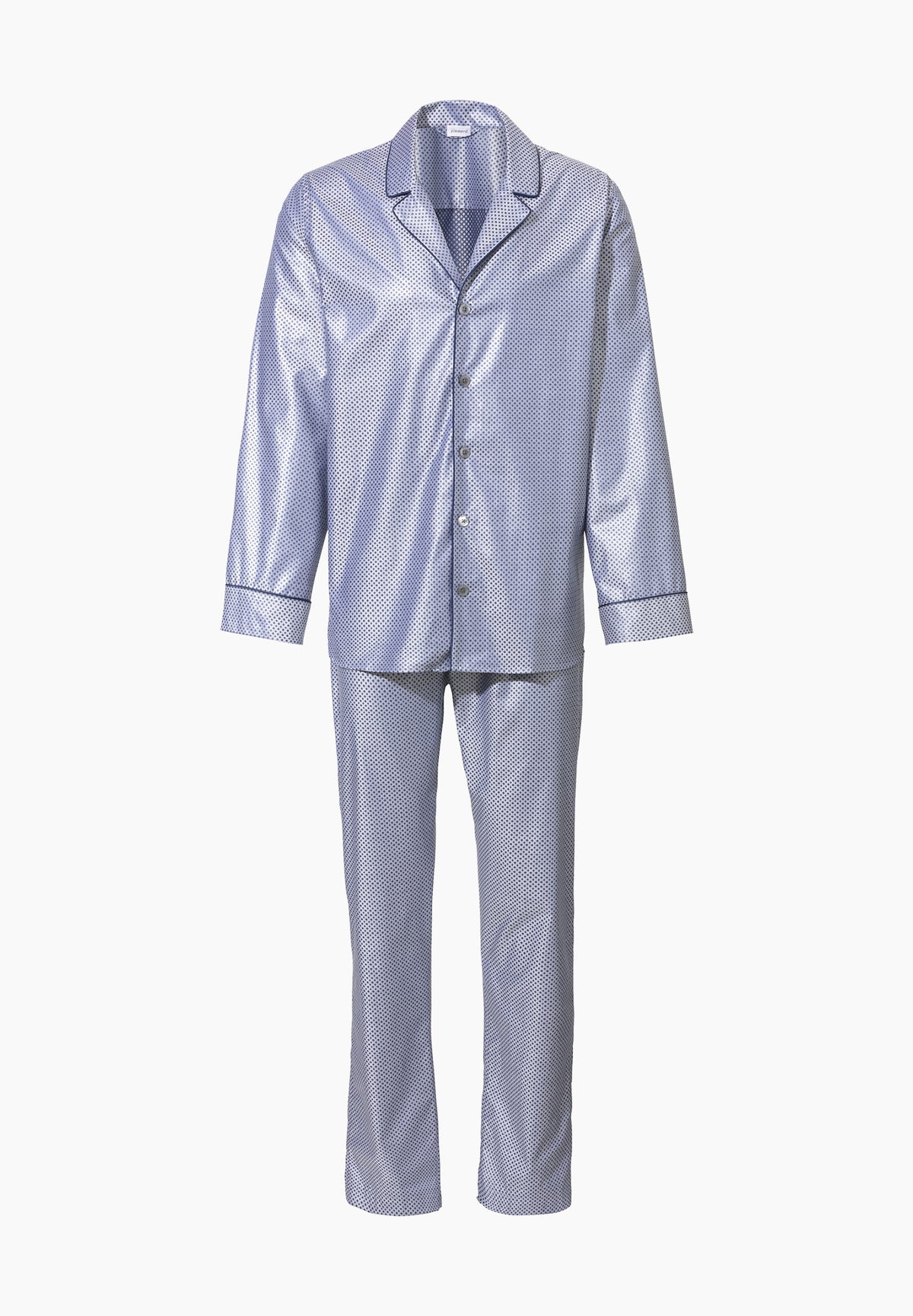 Luxury Jacquard | Pyjama longues - blue