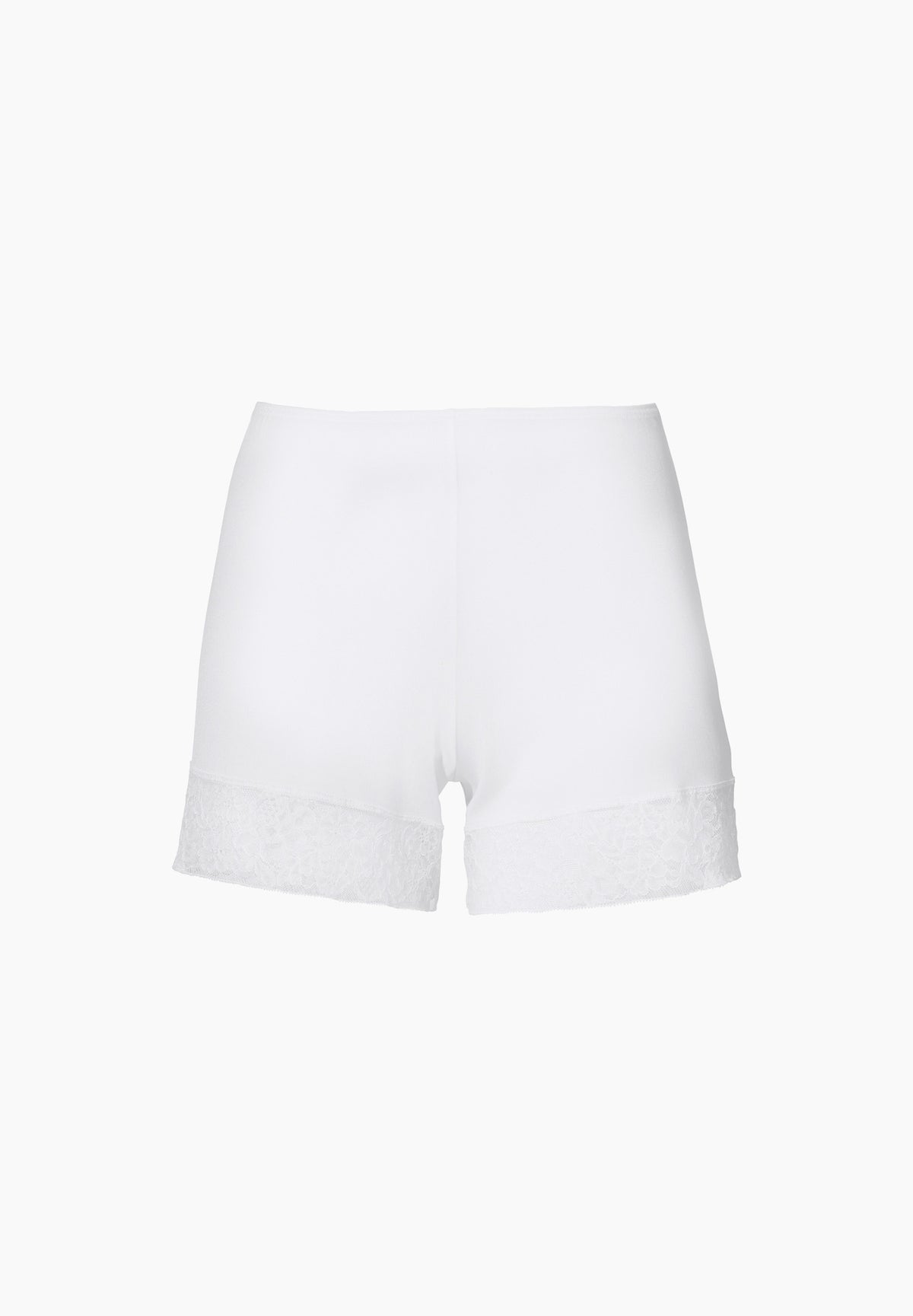 Silk Charmeuse | Shorts - white